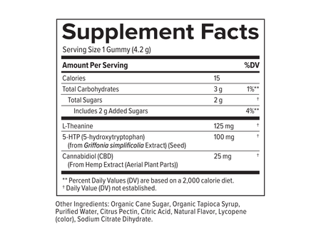 Extra Support Calm+ CBD Gummies 30ct